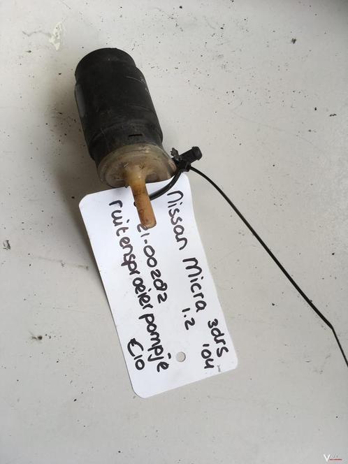 Nissan micra  '04 ruitensproeier Pomp, Auto-onderdelen, Ruiten en Toebehoren, Gebruikt, Ophalen of Verzenden