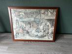 Anton Pieck prent, Antiek en Kunst, Kunst | Tekeningen en Foto's, Ophalen