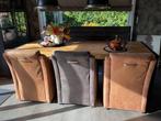 Eethoek compleet, Huis en Inrichting, Complete eetkamers, Ophalen, Gebruikt, Industrieel, 6 tot 8 stoelen
