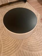 Meubella - Salontafel Marcio - Beige teddystof - 75 cm, Ophalen, 50 tot 100 cm, Rond, 50 tot 100 cm