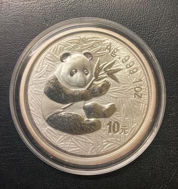 China 10 yuan 2000 Panda  beschikbaar voor biedingen