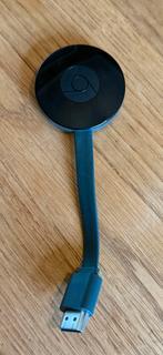 Google Chromecast 2e generatie zwart, Ophalen of Verzenden, Zo goed als nieuw