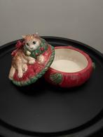 Fitz and Floyd  vintage schaal met deksel koekjes snoep, Ophalen of Verzenden, Zo goed als nieuw