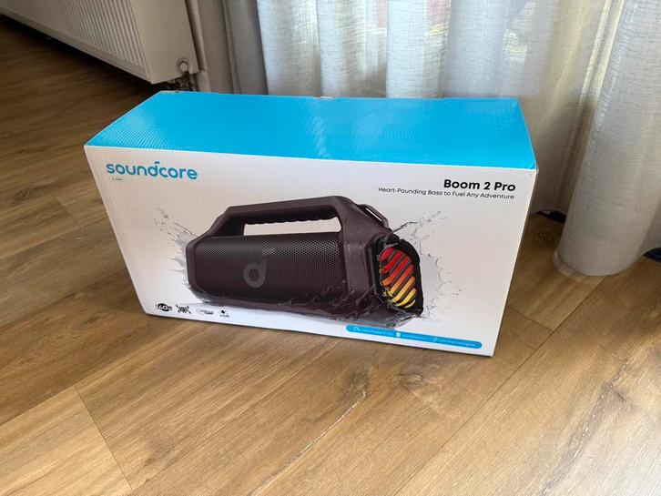 Soundcore Boom 2 Pro - NIEUW IN DOOS, Audio, Tv en Foto, Luidsprekers, Nieuw, Overige typen, 120 watt of meer, Overige merken