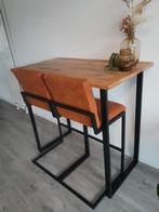 Hoge eettafel met 2 barkrukken, Ophalen