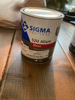 Sigma S2U Allure Gloss - Zwart - Nieuw, Doe-het-zelf en Verbouw, Verf, Beits en Lak, Zwart, Nieuw, Ophalen of Verzenden, Lak