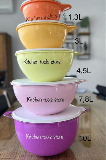 Tupperware Superkommen XL Set 5-delig Nieuw beschikbaar voor biedingen