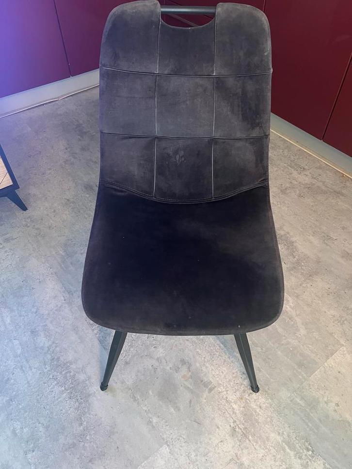 Eetkamerstoelen Roady - Set van 6 Stuks, Huis en Inrichting, Stoelen, Gebruikt, Vijf, Zes of meer stoelen, Metaal, Stof, Overige kleuren