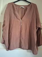 HUMANOID bruine blouse met ritssluiting - maat M, Maat 38/40 (M), Anneonline, Steenbergen, Humanoid