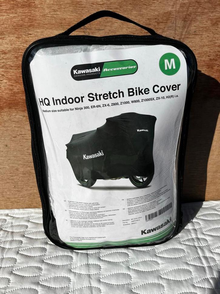 Kawasaki Motorhoes Indoor Stretch - Medium, Motoren, Accessoires | Overige, Nieuw, Ophalen of Verzenden