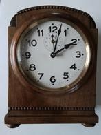 Art Deco Houten Wekker - 1e kwart 20e eeuw, Antiek en Kunst, Ophalen of Verzenden