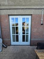 Dubbele buitendeur glaspatroon, Ophalen, Gebruikt, 120 cm of meer, Buitendeur