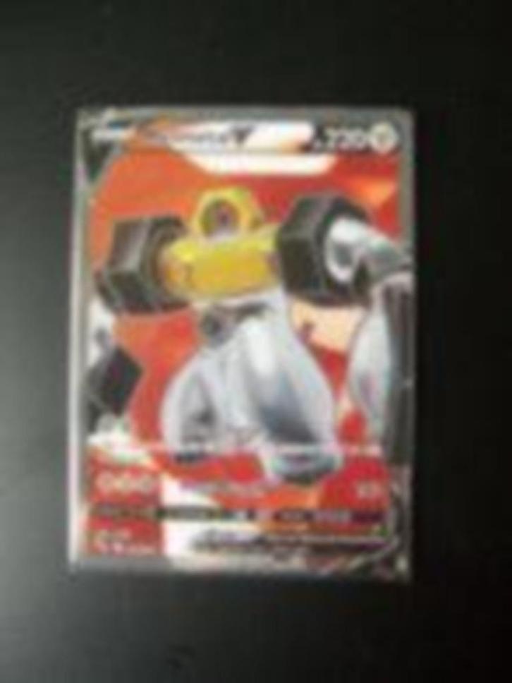 4207. Nieuwe Pokemon GO Kaart MELMETAL V HP 220 (075/078), Hobby en Vrije tijd, Verzamelkaartspellen | Pokémon, Nieuw, Losse kaart
