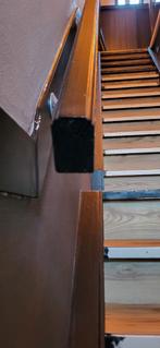 Houten Trapleuning, Doe-het-zelf en Verbouw, Hout en Planken, Ophalen, Gebruikt, 25 tot 50 mm, 200 tot 250 cm