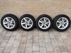 4 x Winterbanden met velgen  Audi, BMW, Auto-onderdelen, Banden en Velgen, 205 mm, Banden en Velgen, 16 inch, Gebruikt