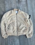 Daily Paper Bomber Jas – Beige – Maat L – €69,95, Kleding | Heren, Jassen | Zomer, Maat 52/54 (L), Verzenden, Beige, Zo goed als nieuw