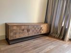 Dressoirkast masief hout, Ophalen, 150 tot 200 cm, Teakhout, Zo goed als nieuw
