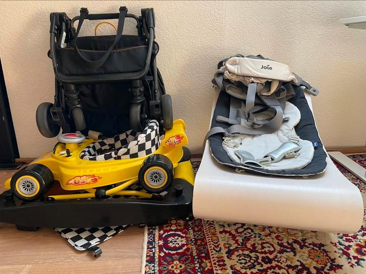 Draagzak, loopauto, buggy en slaapstoel, Kinderen en Baby's, Buggy's, Zo goed als nieuw, Overige merken, Verstelbare rugleuning