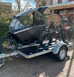 Te huur fiets/bakfiets trailer  fiets aanhanger, Trekhaakdrager, Ophalen of Verzenden, Zo goed als nieuw