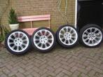 BMW velgen 8Jx18 met banden 225x40x18, tevens 7Jx16 ET 20., Auto-onderdelen, Banden en Velgen, 18 inch, Gebruikt, Banden en Velgen