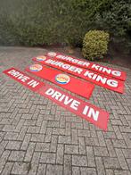 Grote Burger King reclameborden gevel letters drive in, Verzamelen, Merken en Reclamevoorwerpen, Ophalen, Reclamebord, ., Zo goed als nieuw