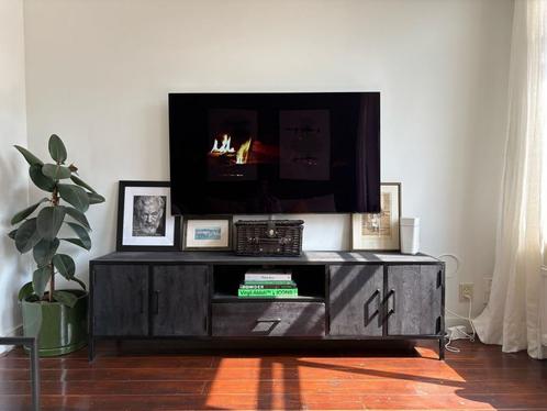 TV kast, Huis en Inrichting, Kasten | Televisiemeubels, Nieuw, Minder dan 100 cm, 150 tot 200 cm, 25 tot 50 cm, Eikenhout, Overige houtsoorten