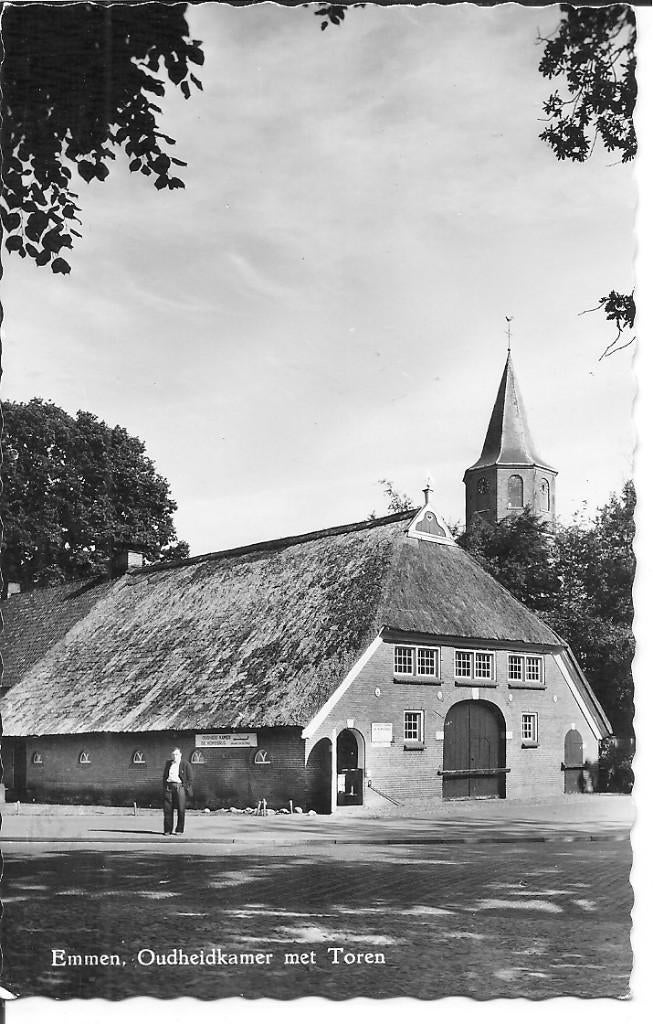 Emmen Oudheidkamer met Toren., Ophalen of Verzenden, 1960 tot 1980, Gelopen, Drenthe