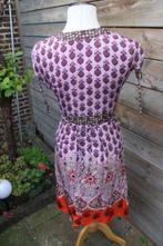 Jurk lila/ oranje Didi mt S, Kleding | Dames, Ophalen of Verzenden, Didi, Zo goed als nieuw, Maat 36 (S)