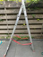 Uitklapbare ladder, Doe-het-zelf en Verbouw, Ladders en Trappen, Ophalen of Verzenden