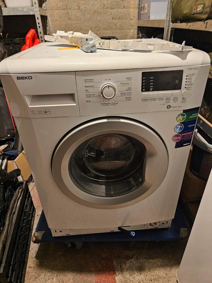 Beko Wasmachine - Voorlader, Witgoed en Apparatuur, Wasmachines, Gebruikt, 6 tot 8 kg, Minder dan 85 cm, 1200 tot 1600 toeren