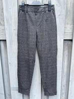 OBJECT geruite grijze broek met bruine strepen, maat 36, Object, Ophalen of Verzenden, Zo goed als nieuw, Maat 36 (S)
