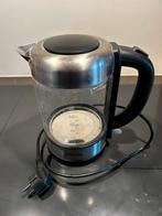Philips glazen waterkoker, 1 tot 2 liter, Ophalen, Gebruikt, Rvs