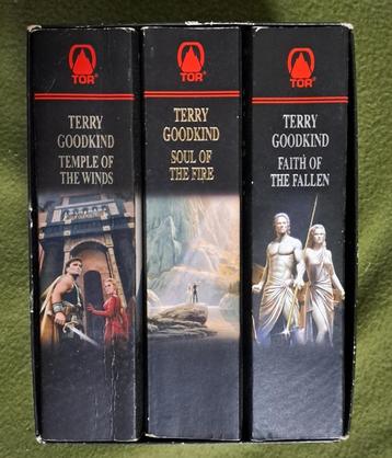 Terry Goodkind-The sword of truth-box 1 (+2 gratis) beschikbaar voor biedingen