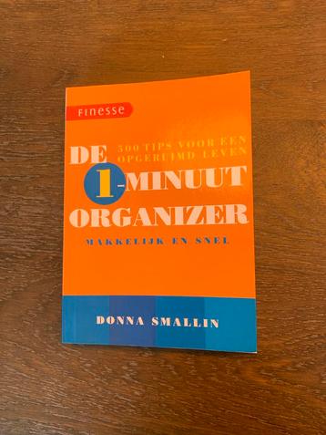 De 1 Minuut Organizer - Donna Smallin beschikbaar voor biedingen