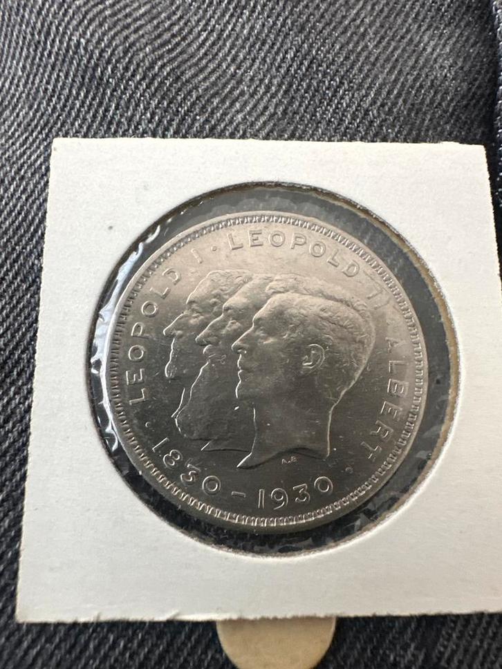 België 10 Francs Leopold & Albert - 1930, Postzegels en Munten, Munten | België, Losse munt, Zilver, Ophalen of Verzenden