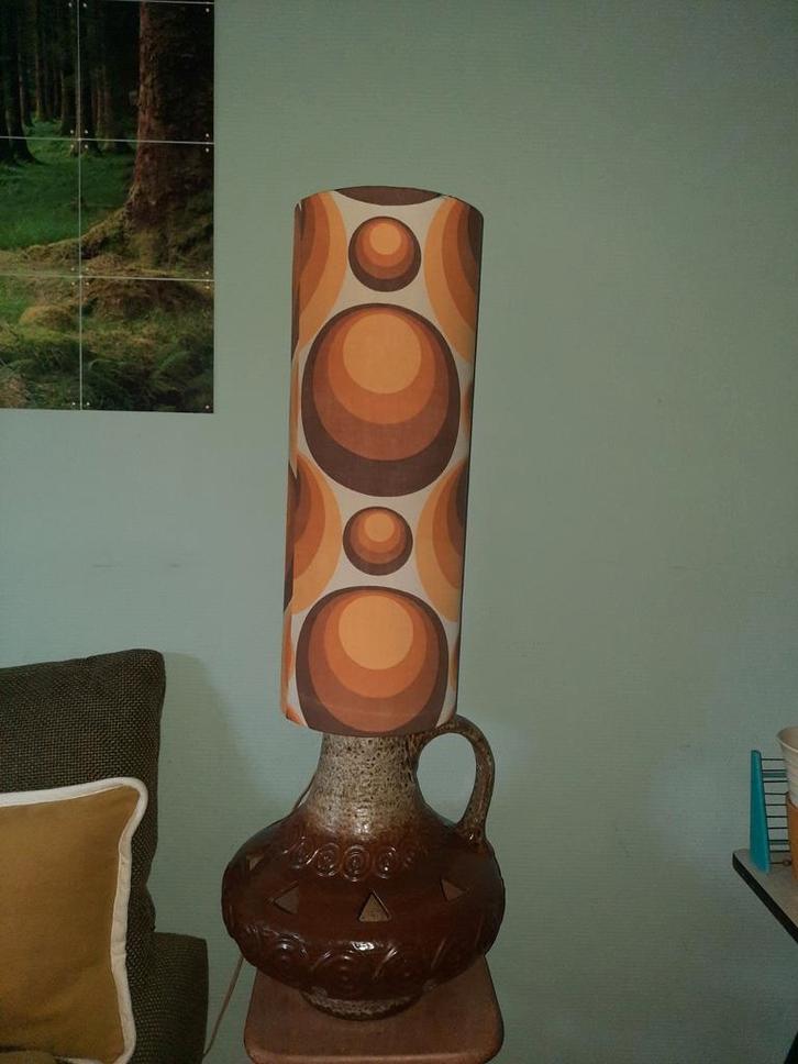 Vintage retro lampenkap, Huis en Inrichting, Lampen | Wandlampen, Zo goed als nieuw, Ophalen of Verzenden