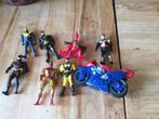 Actiefiguren superhelden/ zelfrijdende speelgoedmotor, Ophalen of Verzenden, Zo goed als nieuw