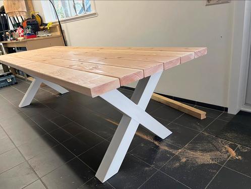 NIEUWE maatwerk Douglas tuintafels en tuinbankjes tuintafel, Huis en Inrichting, Tafels | Eettafels, Nieuw, 200 cm of meer, Vijf personen of meer