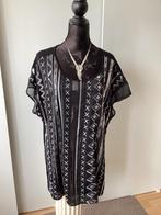 Bling bling t shirt XL valt als 46/48, Kleding | Dames, Ophalen of Verzenden, Zo goed als nieuw, Blouse of Tuniek, Zwart