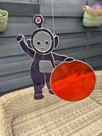 Teletubbie Tinky Winky - Glas in Lood Decoratie, Ophalen of Verzenden, Zo goed als nieuw, Wanddecoratie
