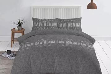 Dekbedovertrek polykatoen raw denim 200 x 200/220