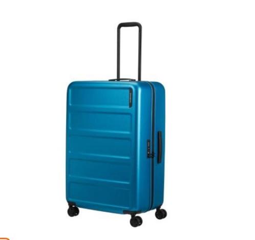 Samsonite Quadrix Spinner 69 cm (Bl/aqua/silver), Sieraden, Tassen en Uiterlijk, Koffers, Nieuw, Verzenden