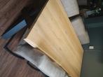 eetkamer tafel plus 6 stoelen, Ophalen, Zo goed als nieuw, Zie foto, 6 tot 8 stoelen