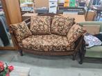 Antieke Loveseat met Bloemmotief, Ophalen of Verzenden