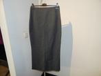Dries van Noten kaki kleur maxi rok split mooie pasvorm S
