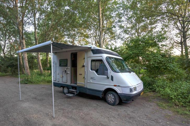 Camper Fiat Ducato, Caravans en Kamperen, Campers, Particulier, tot en met 4, Half-integraal, Fiat, Fiat, Diesel, Handgeschakeld