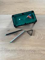 Poolbiljart mini compleet, Sport en Fitness, Biljarten en Poolen, Ophalen of Verzenden, Zo goed als nieuw, Pooltafel
