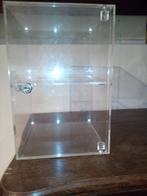 Tafelvitrine doorzichtig, Ophalen of Verzenden, Zo goed als nieuw, Minder dan 25 cm, Minder dan 100 cm