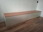 2x Besta IKEA kasten + plank, Ophalen, Gebruikt, 200 cm of meer, Minder dan 100 cm