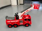 Brandweer Loopauto met Ladder & Licht – Fire Truck 48 Scania, Ophalen of Verzenden, Zo goed als nieuw